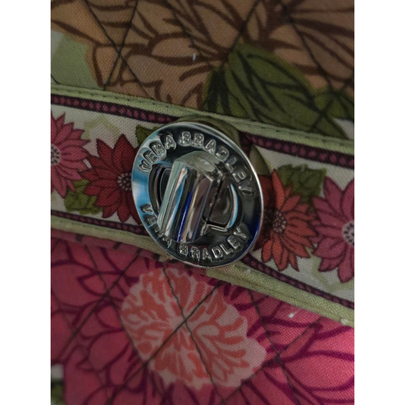 Women's Vera Bradley Floral Hello‎ Dahlia Julia Crossbody Purse - Picture 4 of 10